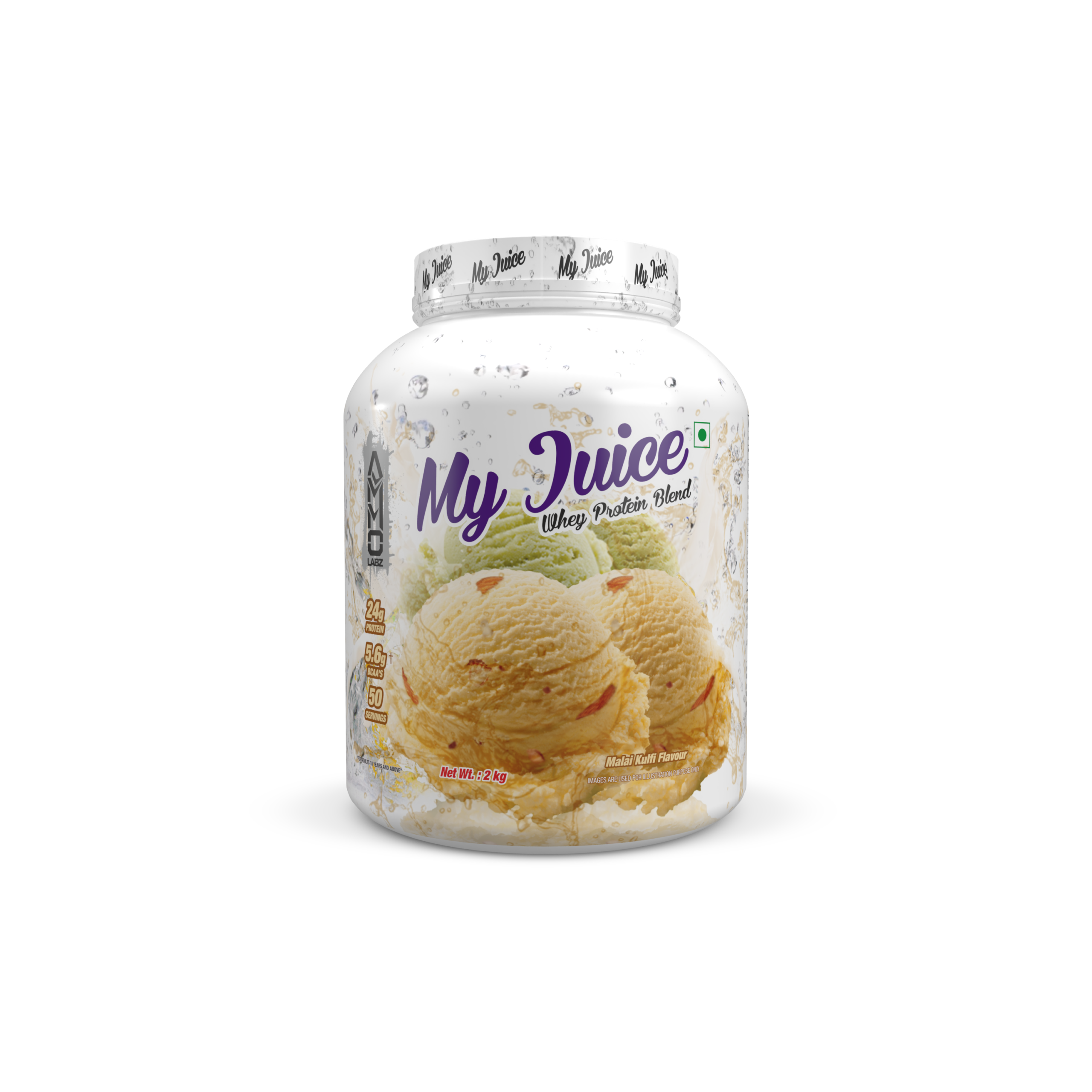 My Juice 2kg (24 Gm Protein) Ammo Labz
