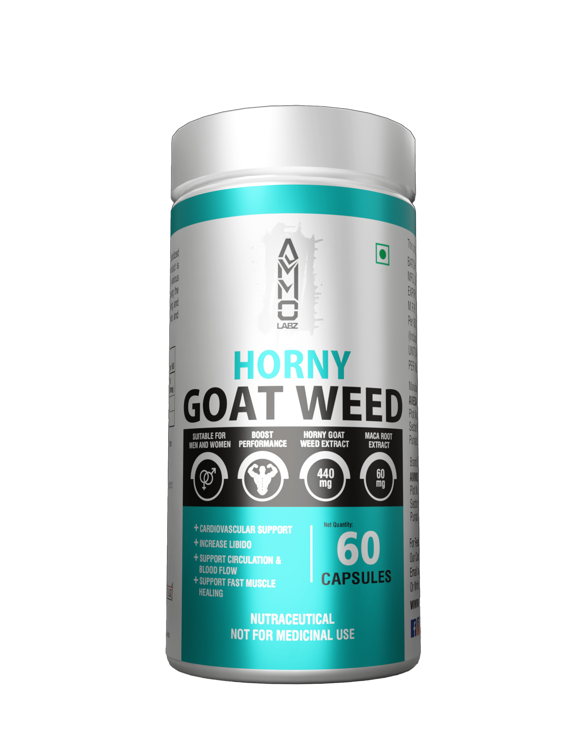 Horny Goat Weed For Improved Sexual Function AmmoLabz